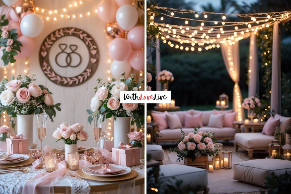 Romantic Tying the Knot Bachelorette Party