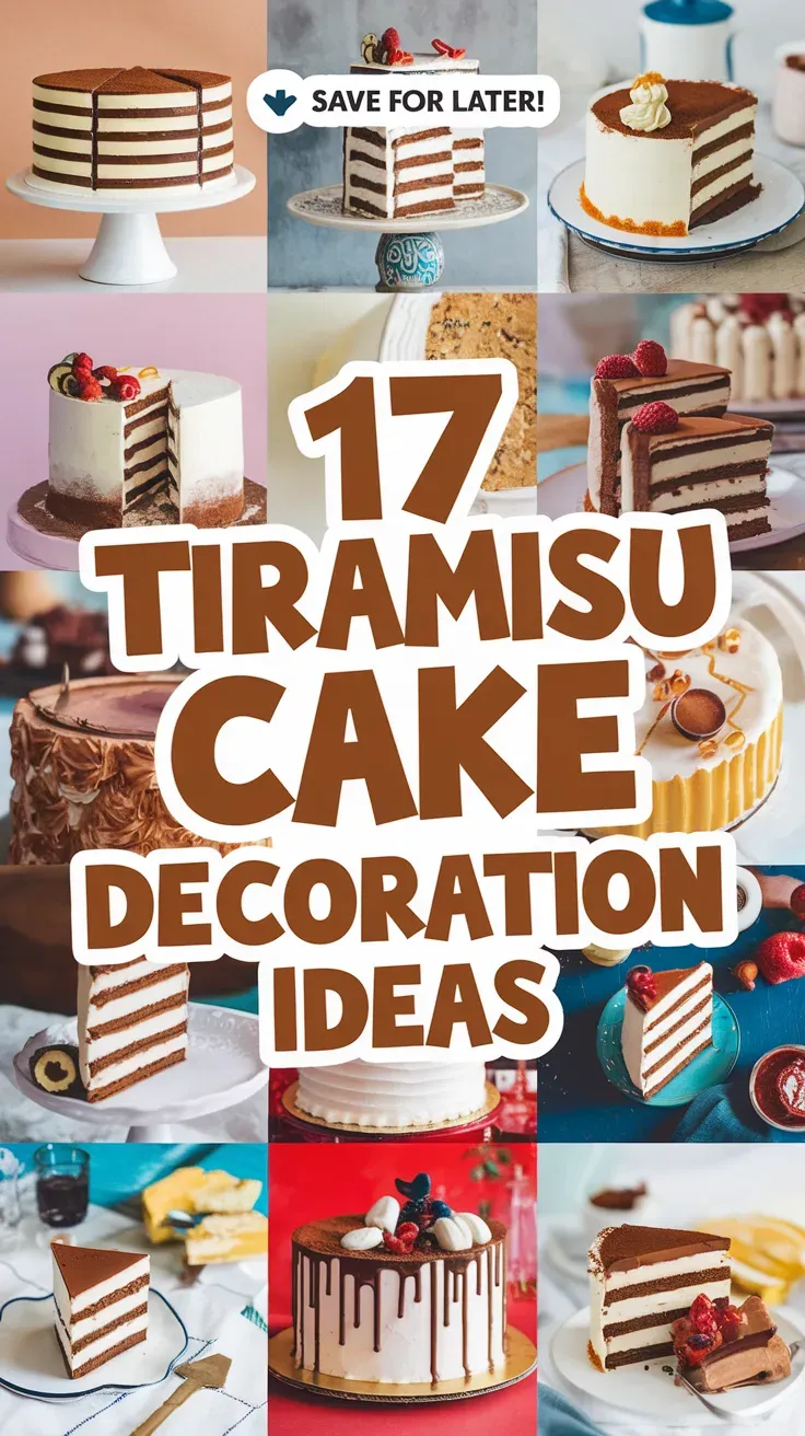 Tiramisu Cake Decoration Ideas