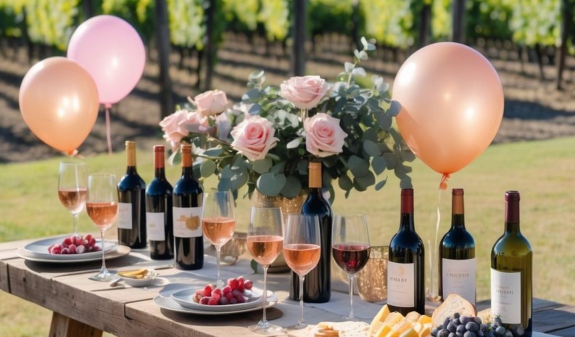 Winery Bachelorette Party Decor Ideas