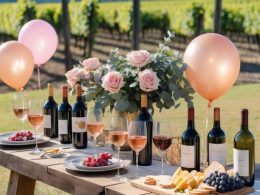 Winery Bachelorette Party Decor Ideas