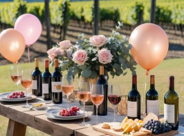 Winery Bachelorette Party Decor Ideas