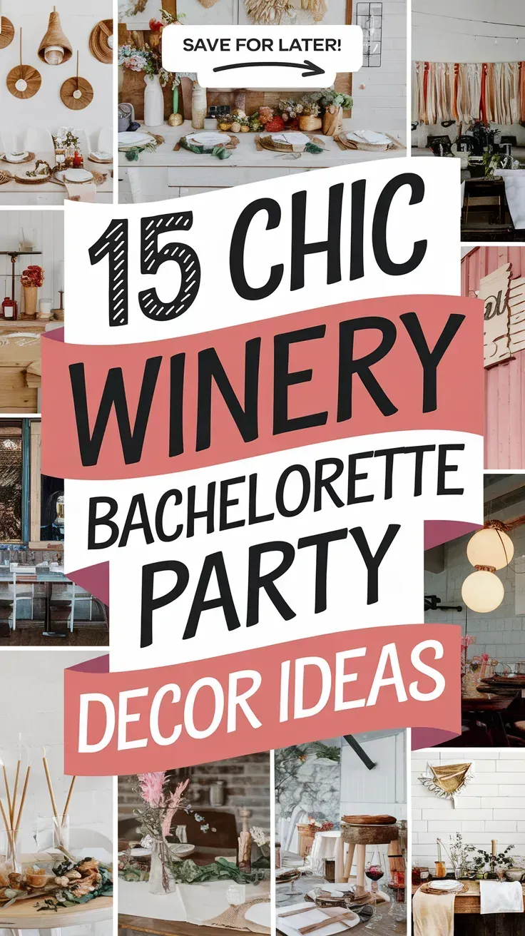 Winery Bachelorette Party