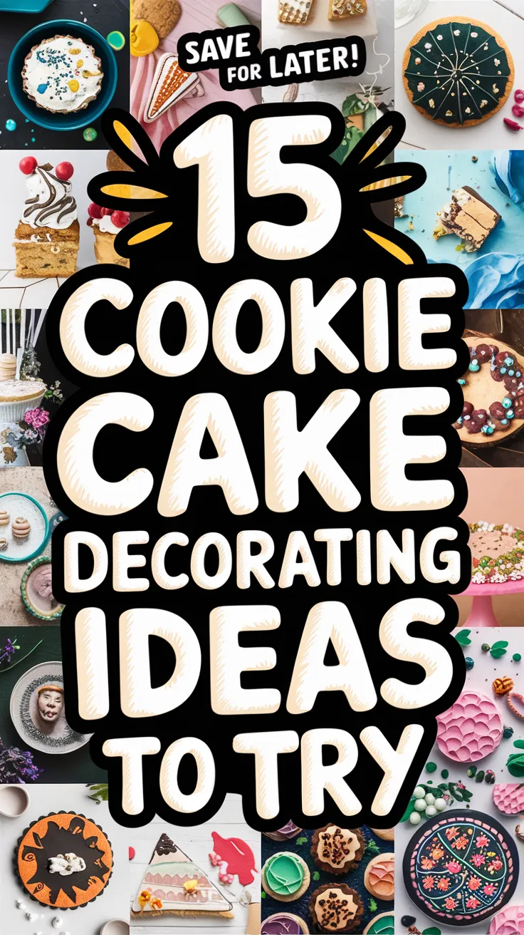 Cookie Cake Decorating Ideas to Try