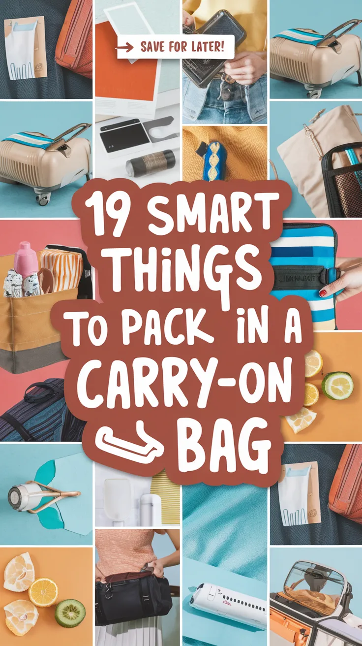 Smart Things to Pack