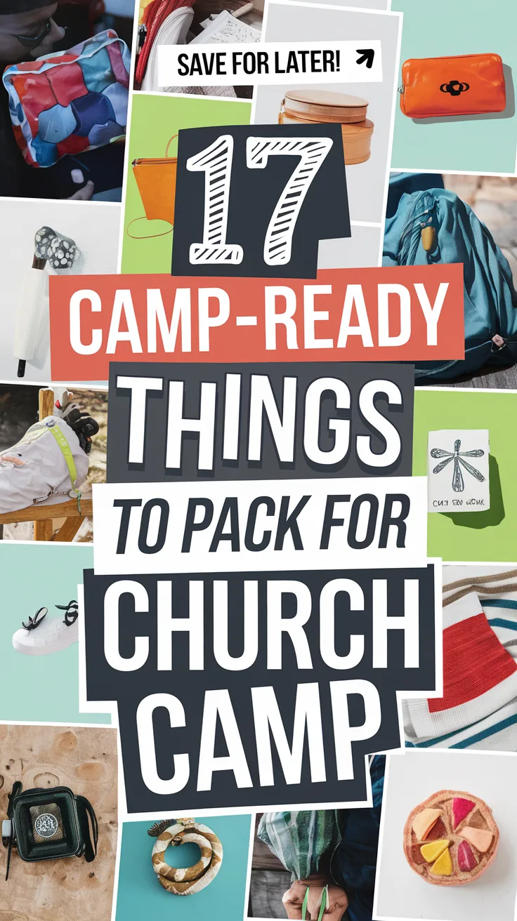 Camp-Ready Things to Pack for Church Camp