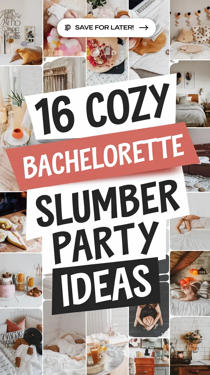 Bachelorette Slumber Party Ideas