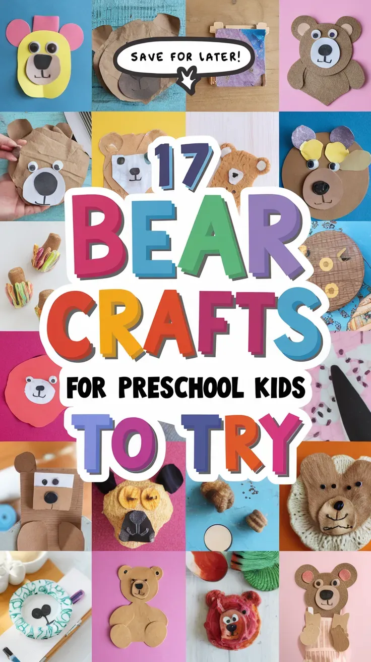 Bear Crafts for Preschool