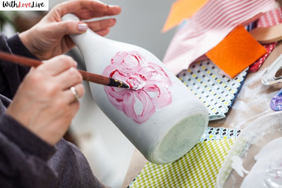 Bottle Painting Idea