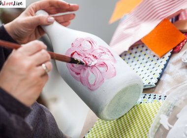 Bottle Painting Idea