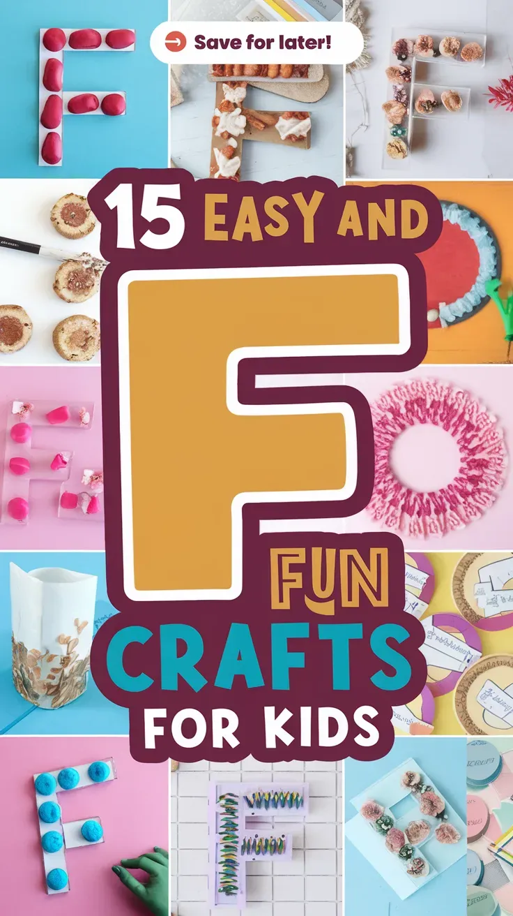 Easy and Fun Letter F Crafts for Kids