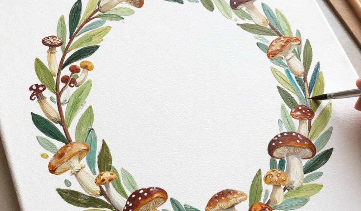 Mushroom Painting Ideas