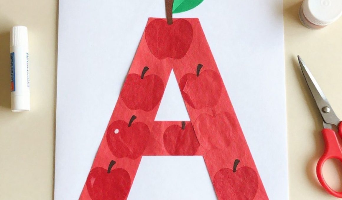 Letter A Crafts Kids
