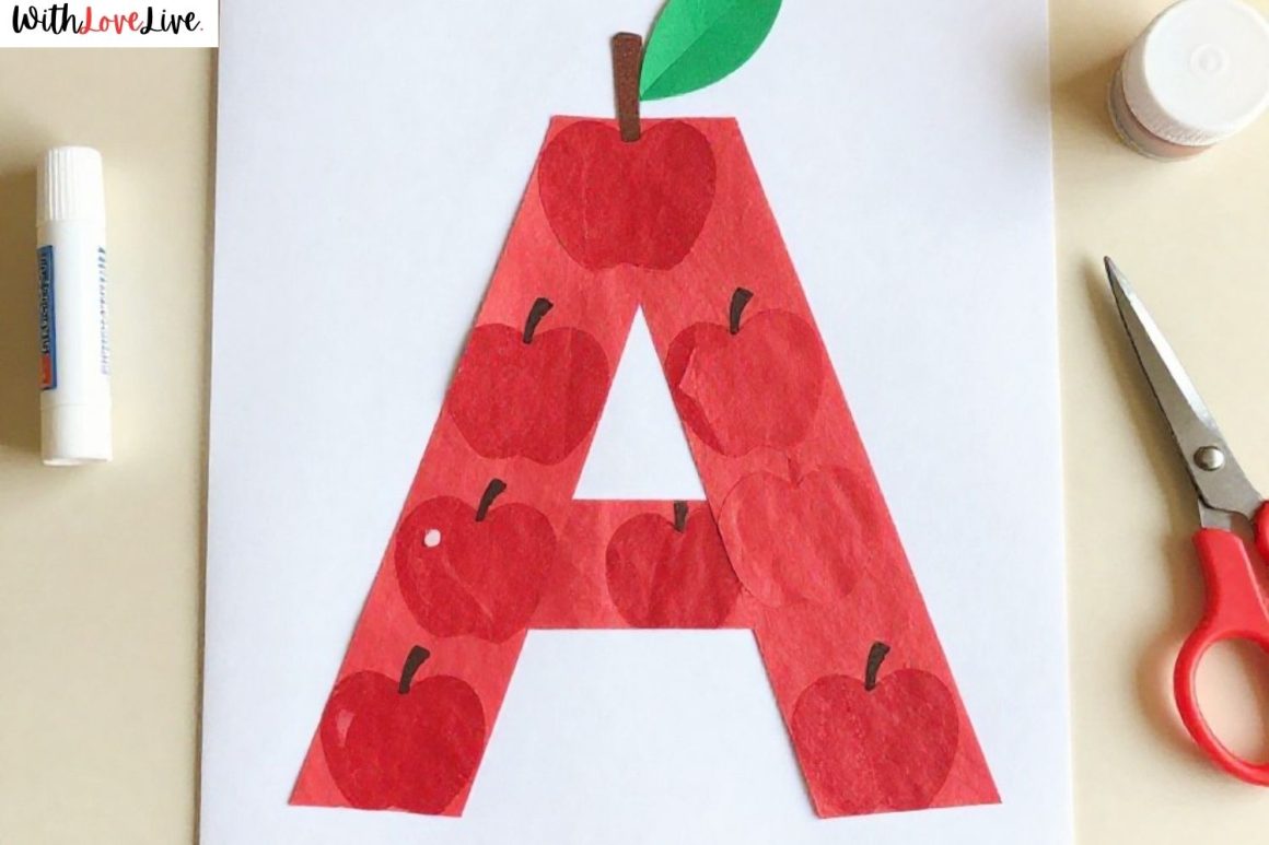 Letter A Crafts Kids