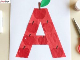 Letter A Crafts Kids