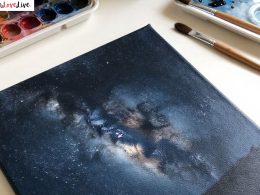 Night Sky Painting Ideas
