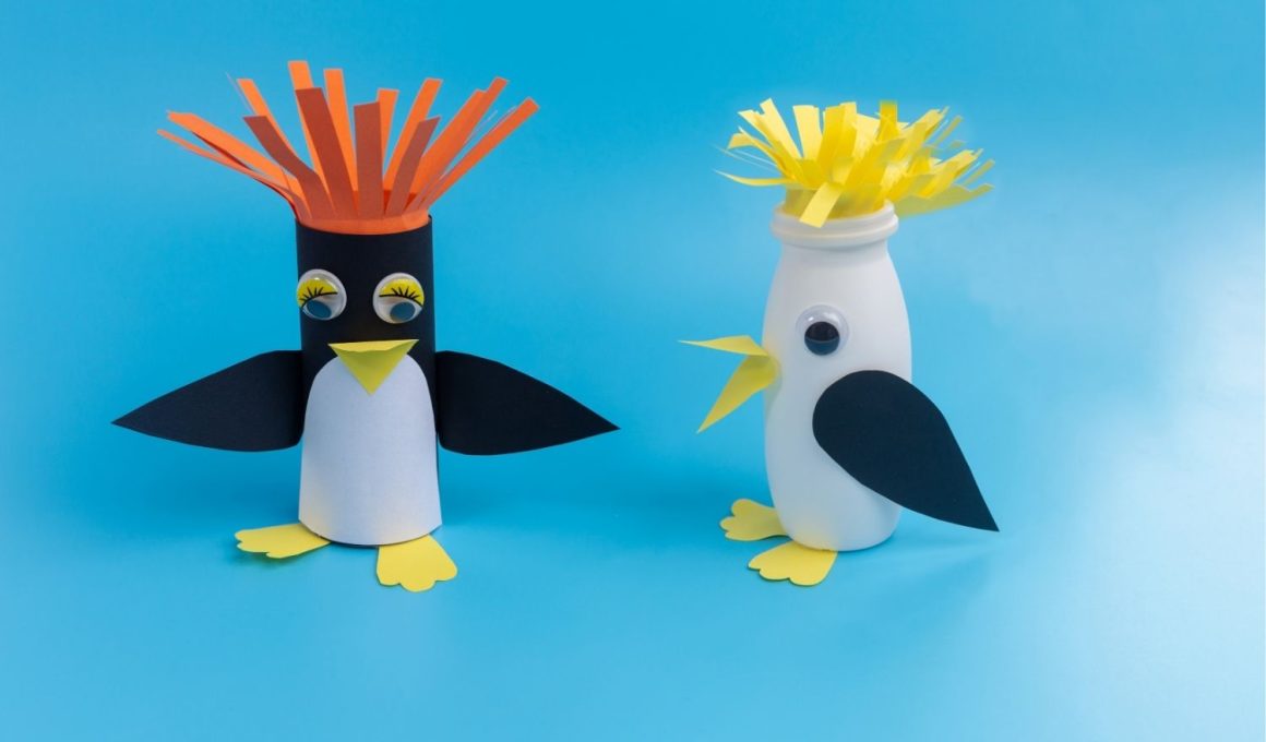 Penguin Crafts for Little Preschool Kids