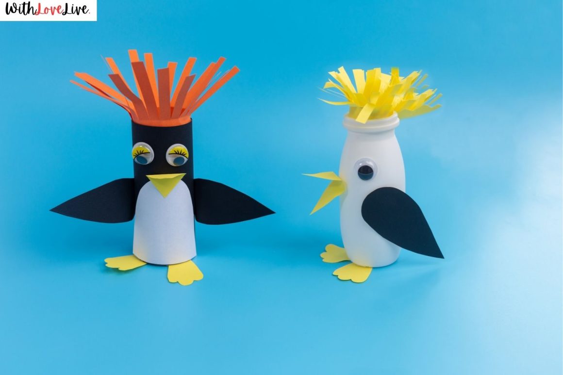 Penguin Crafts for Little Preschool Kids