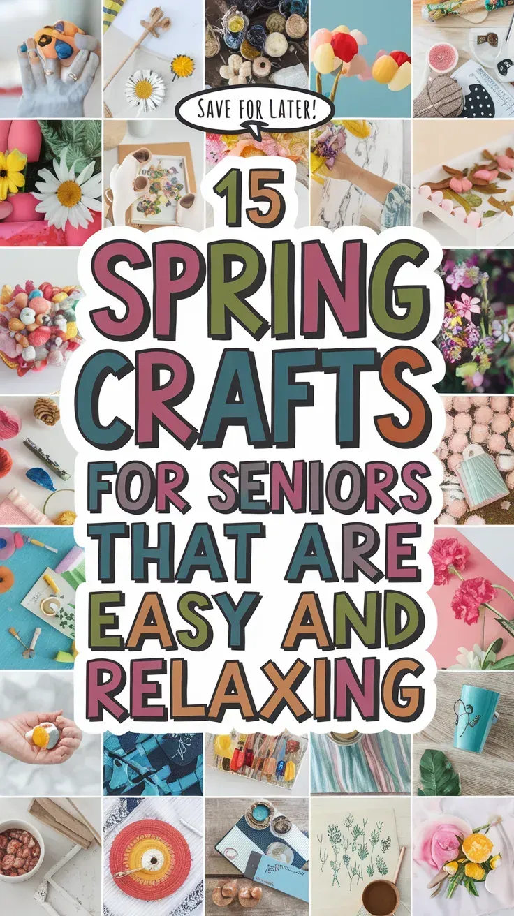 Spring Crafts for Seniors