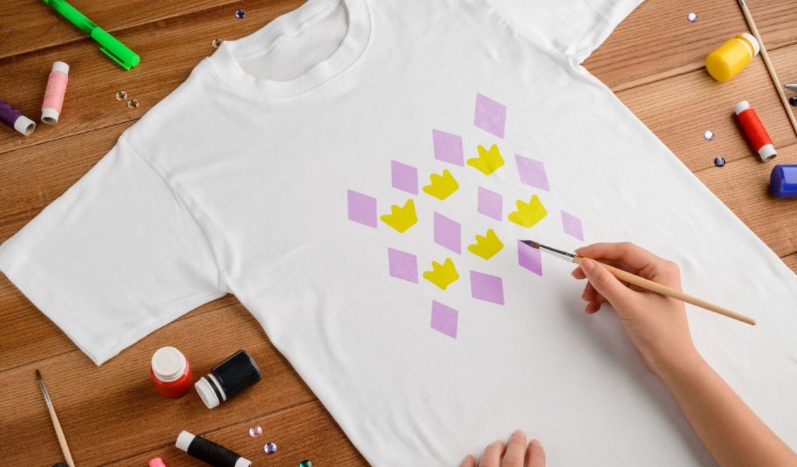 White Shirt Painting Ideas