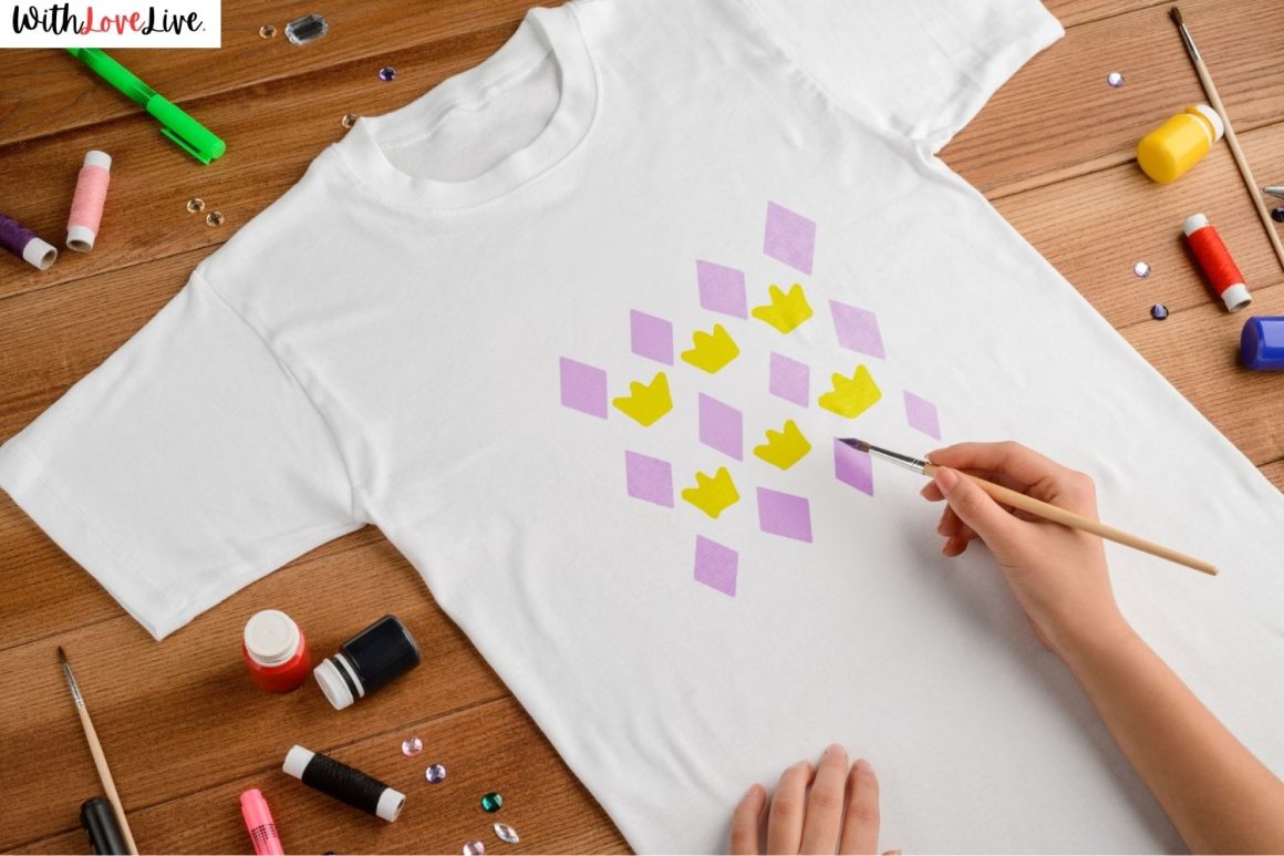 White Shirt Painting Ideas