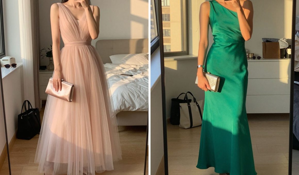 Women’s Black Tie Summer Wedding Guest Dress