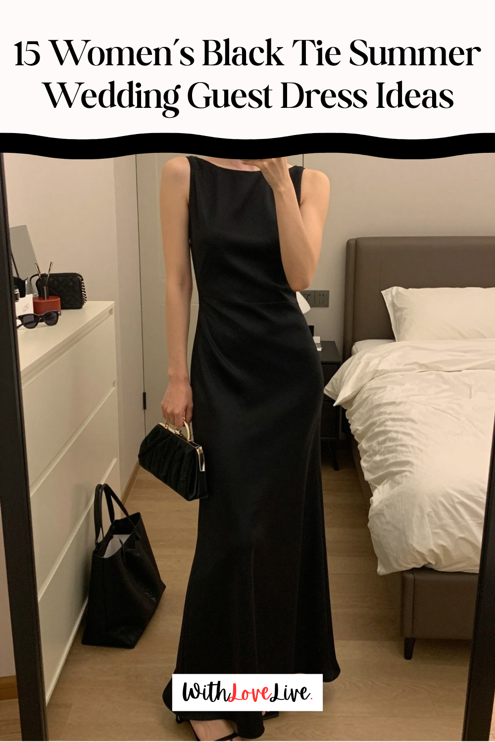 Women’s Black Tie Summer Wedding Guest Dress Ideas