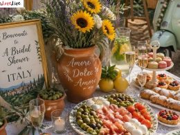 Italian Themed Bridal Shower Ideas