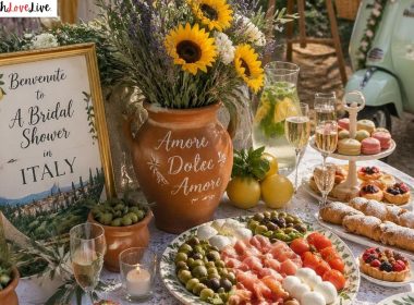 Italian Themed Bridal Shower Ideas