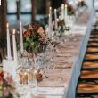 Family Style Wedding Dinner Table Decor Ideas