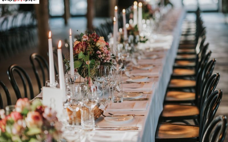 Family Style Wedding Dinner Table Decor Ideas