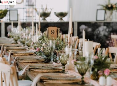Farm Table Wedding Decor