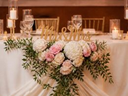Mr Mrs Table Wedding Decor