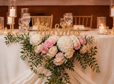 Mr Mrs Table Wedding Decor