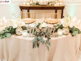 Sweetheart Table Wedding Decor Ideas