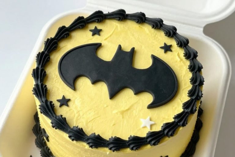 batman cake bento