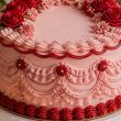 pink vintage cakes