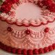 pink vintage cakes