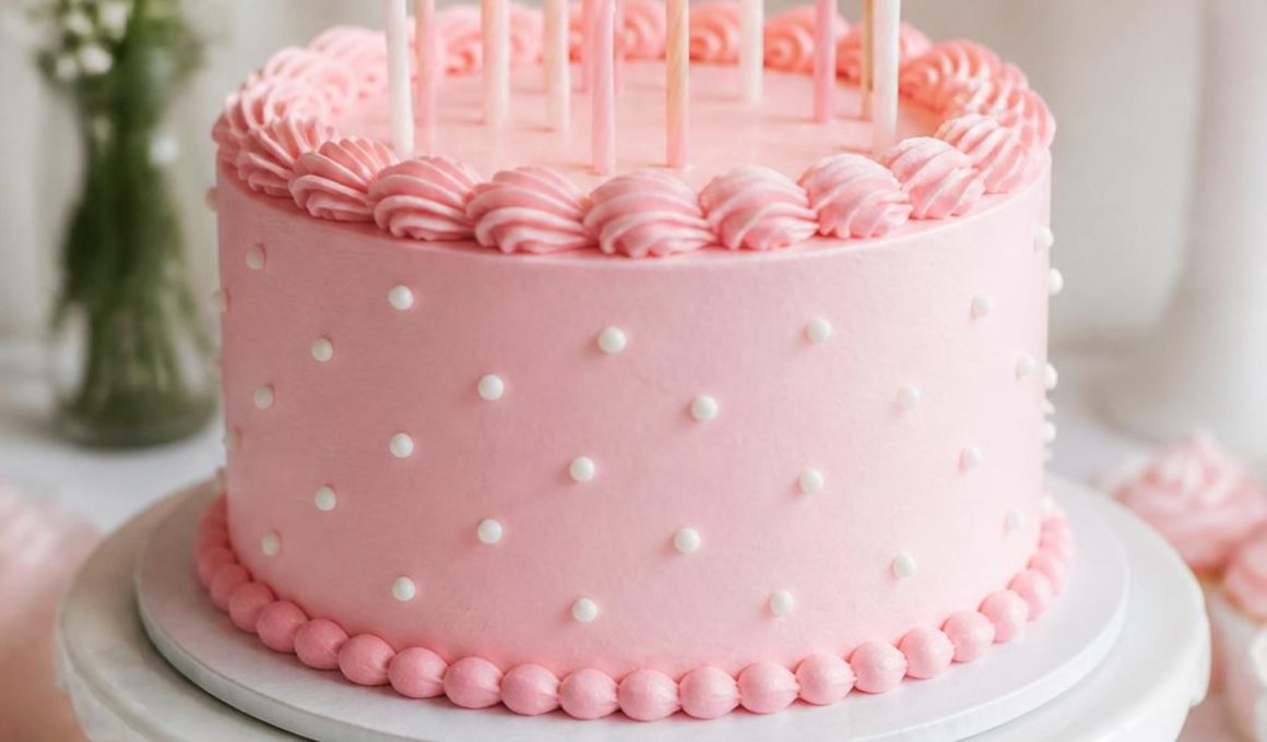 polka dot cakes