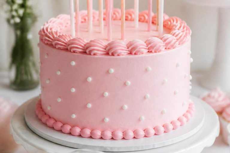 polka dot cakes