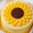 sunflower bento cakes