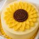 sunflower bento cakes