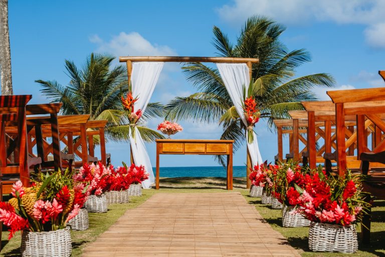 tropical wedding