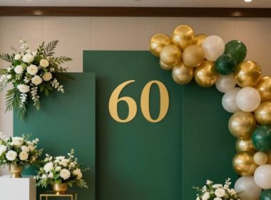*60th* Birthday Backdrop Ideas
