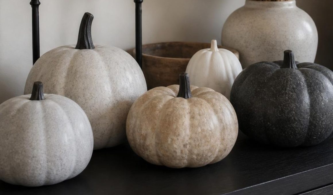 Foam Pumpkin Decorating Ideas