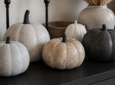 Foam Pumpkin Decorating Ideas