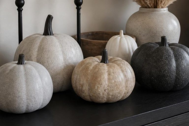 Foam Pumpkin Decorating Ideas