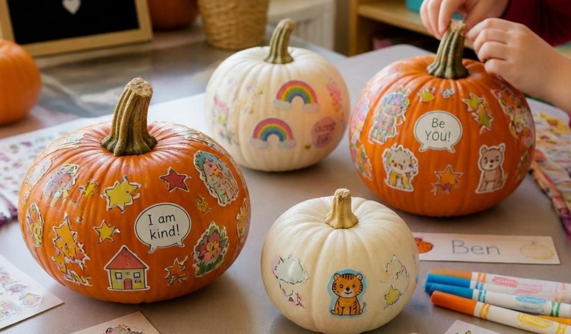 Pumpkin Decorating Ideas For Kids